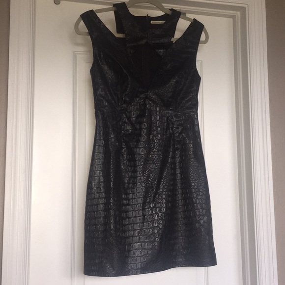 Mustard Seed Black Dress Sz M - Picture 1 of 6